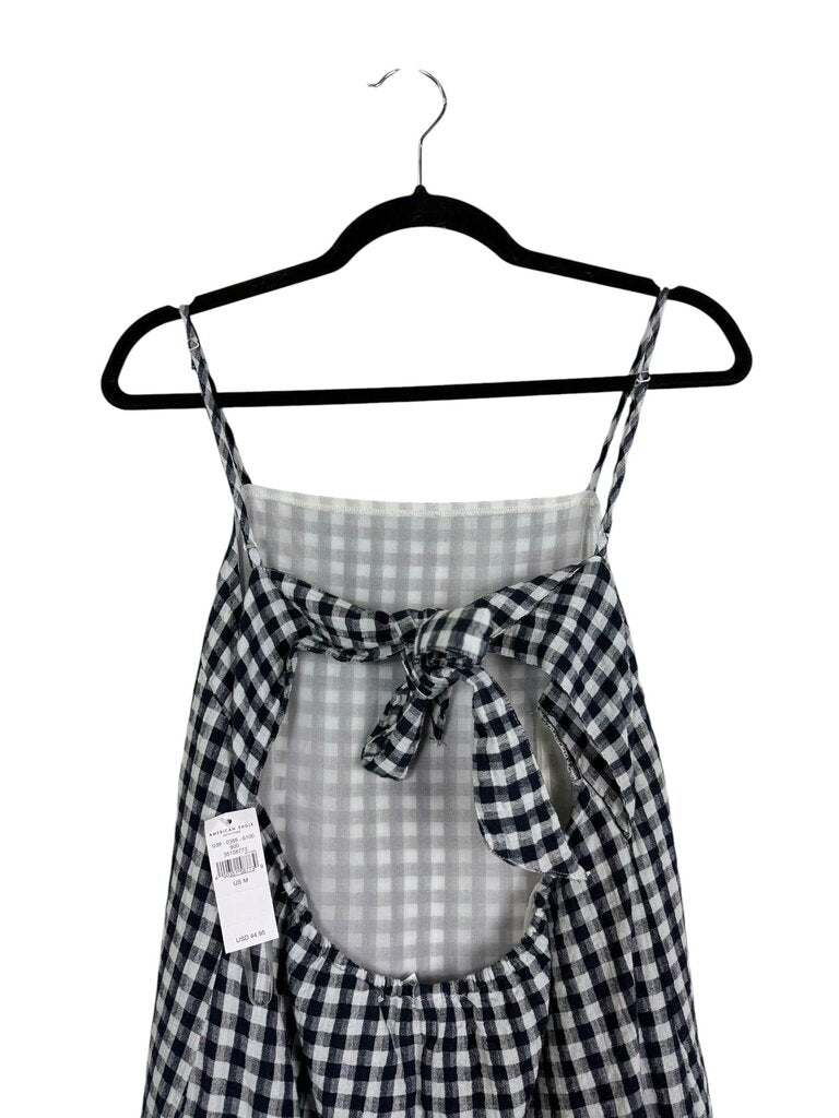 AMERICAN EAGLE OUTFITTERS GINGHAM SHIFT DRESS