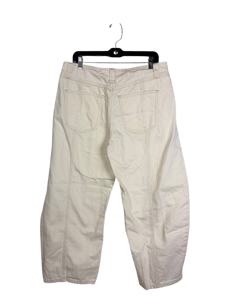UNIVERSAL THREAD MID RISE BARREL JEANS