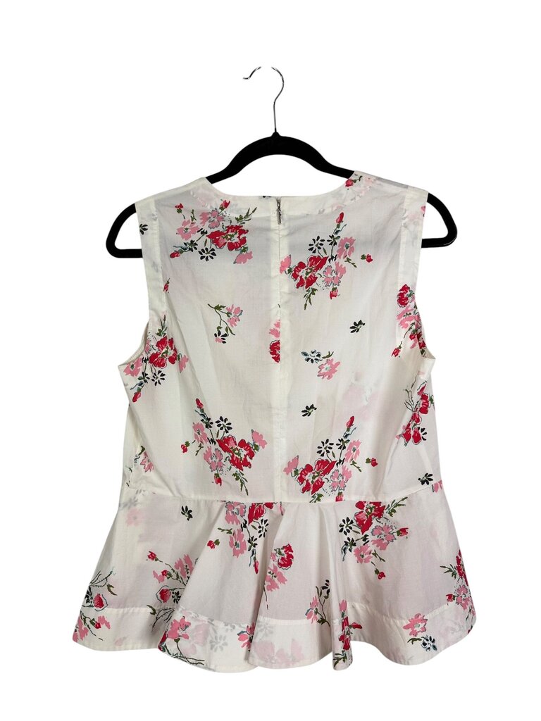RBECCA TAYLOR PEPLUM FLORAL BLOUSE