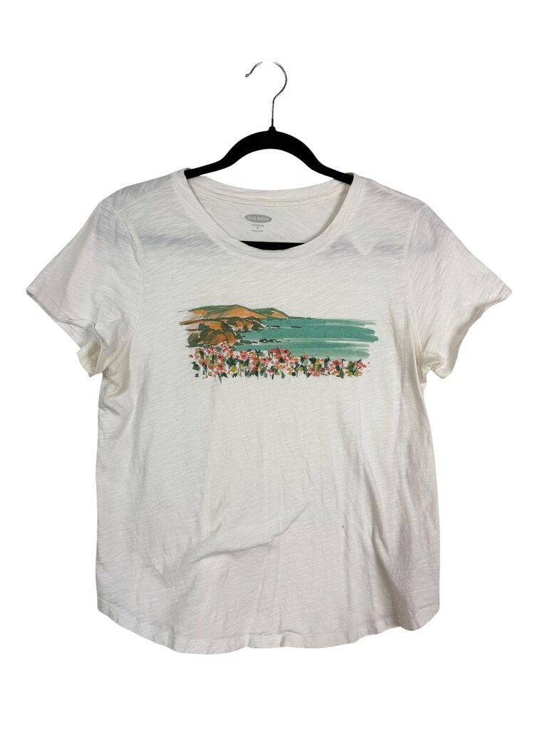 OLD NAVY CLIFFSIDE PRINT TEE SHIRT