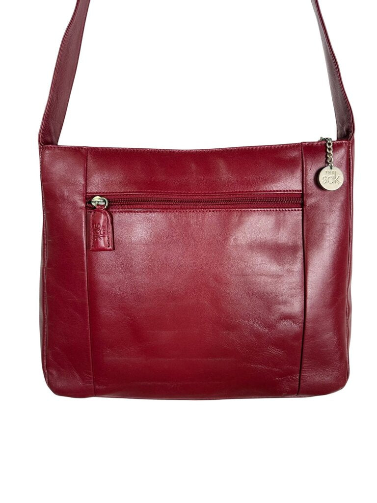 THE SAK LEATHER CROSSBODY BAG