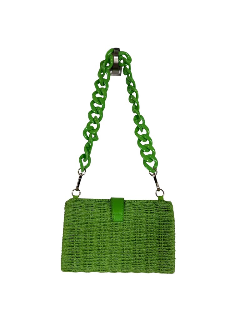 A NEW DAY WICKER CHAIN SHOULDER BAG