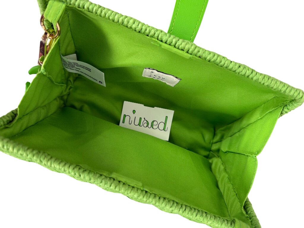 A NEW DAY WICKER CHAIN SHOULDER BAG