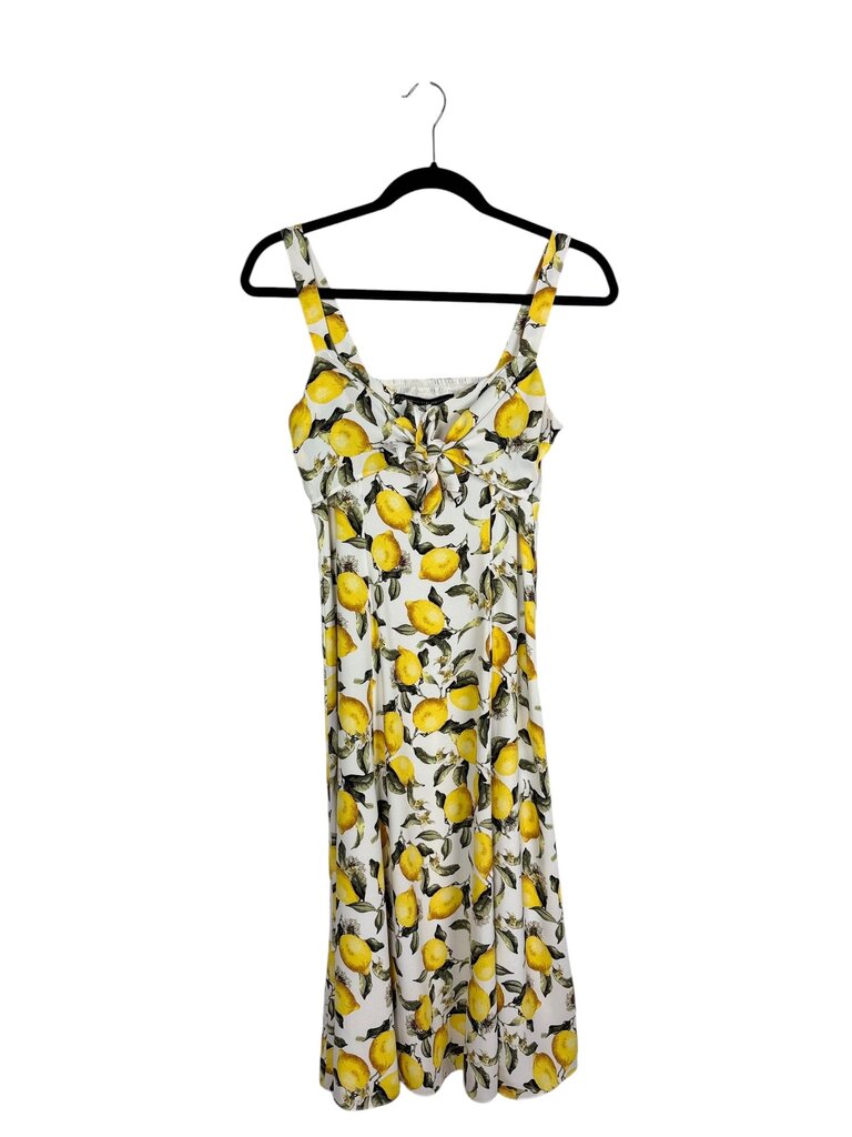 WHITE HOUSE BLACK MARKET LEMON PRINT DRESS