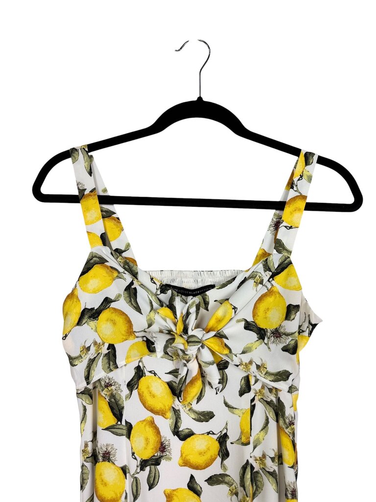 WHITE HOUSE BLACK MARKET LEMON PRINT DRESS