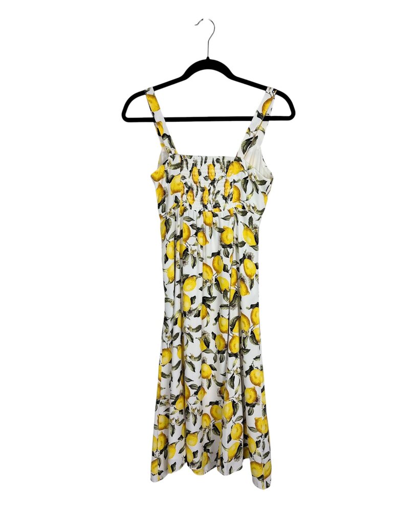 WHITE HOUSE BLACK MARKET LEMON PRINT DRESS