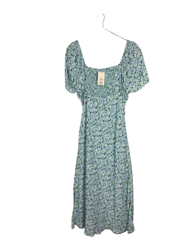 A NEW DAY FLORAL MIDI DRESS