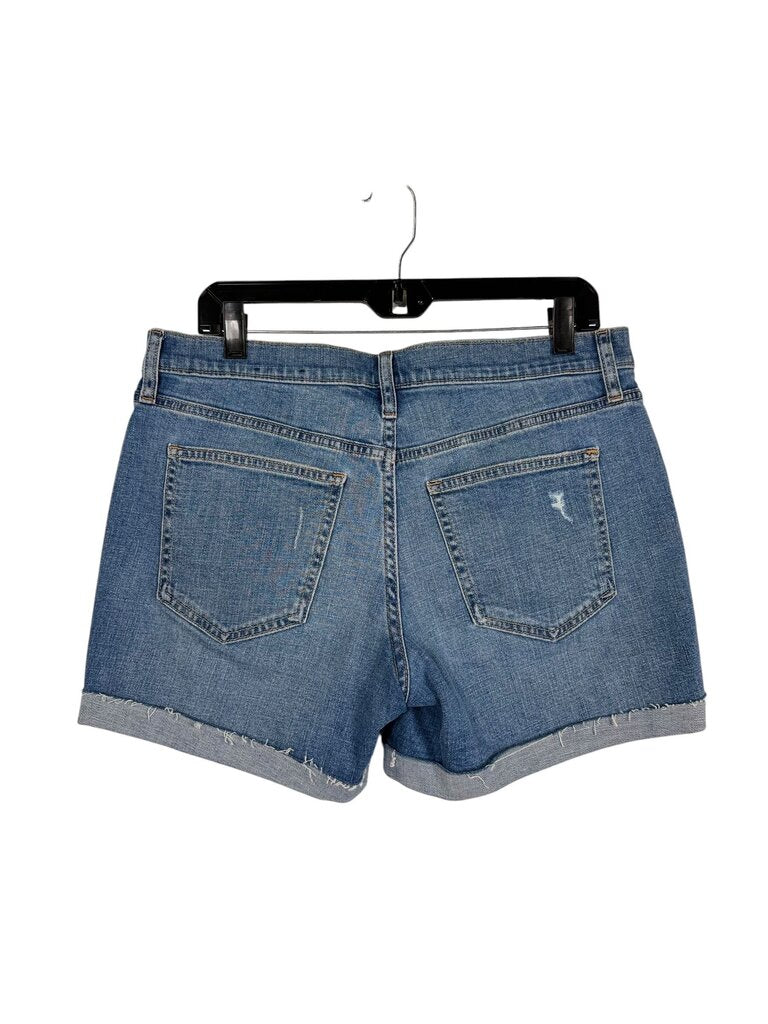 GAP DISTRESSED CUFF DENIM SHORTS