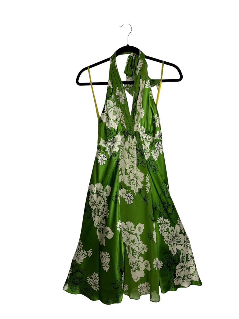 HAROLDS HALTER STYLE SILK DRESS