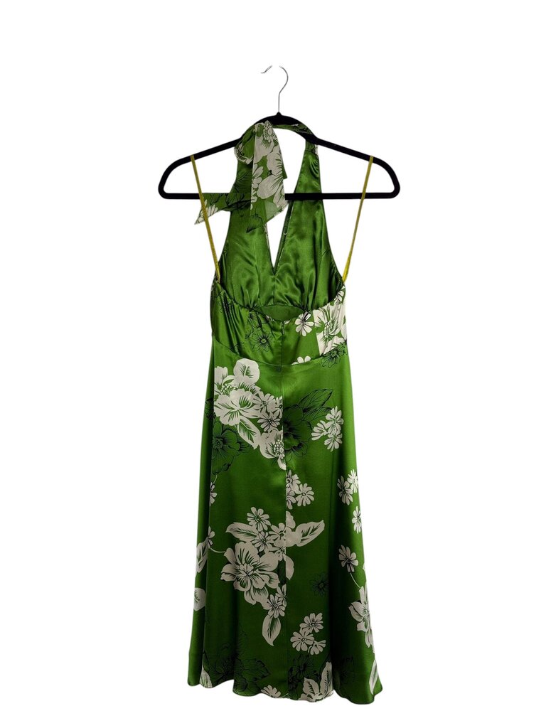 HAROLDS HALTER STYLE SILK DRESS