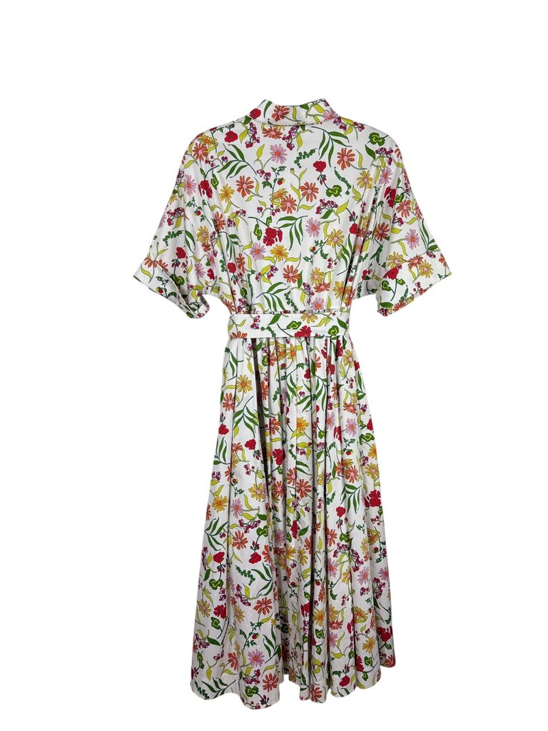 KATE SPADE FLORAL SHIRT DRESS