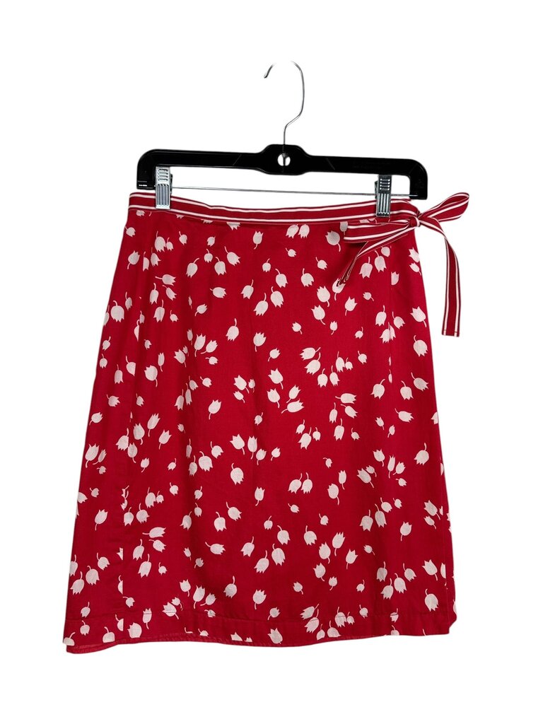 LIZ CLAIBORNE TULIP PRINT WRAP SKIRT