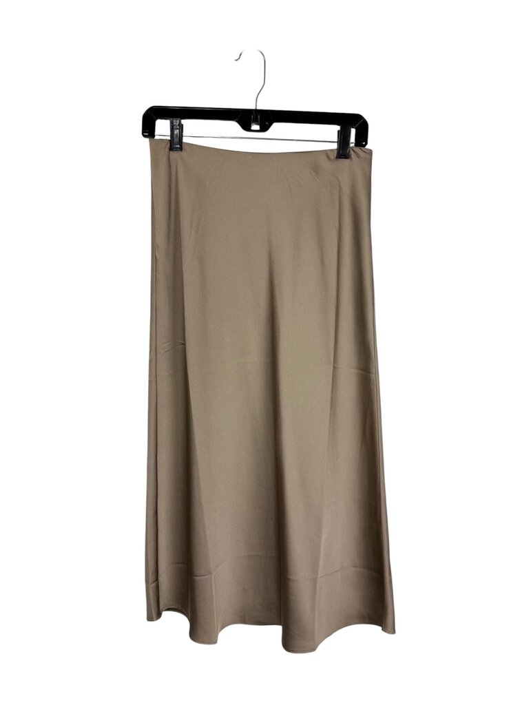 J.CREW SATIN MIDI SKIRT