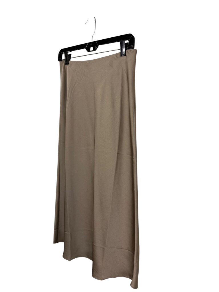 J.CREW SATIN MIDI SKIRT