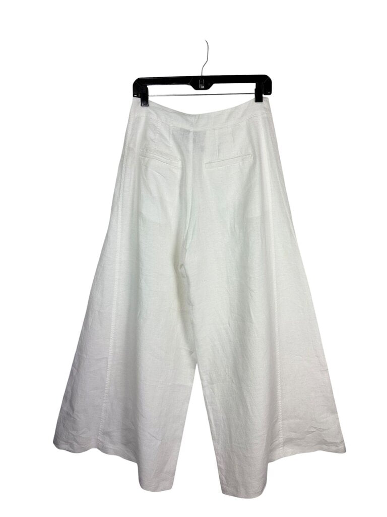 ANTHROPOLOGIE WIDE LEG LINEN PANTS