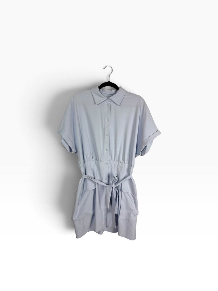 RHONE TIE BELT SHIRT DRESS