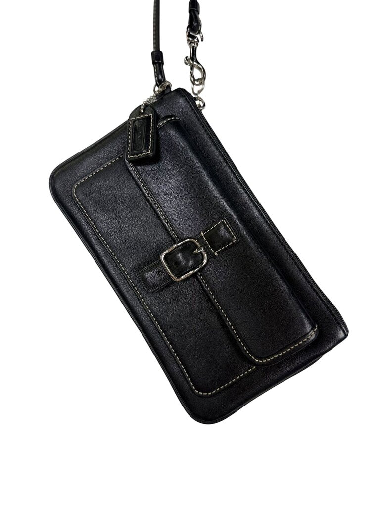 COACH LEATHER WRISTLET