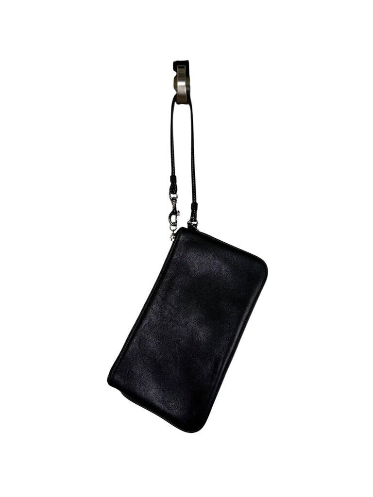 COACH LEATHER WRISTLET