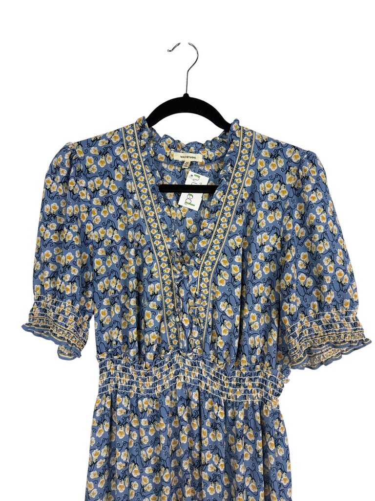 MAX STUDIO FLORAL MAXI DRESS