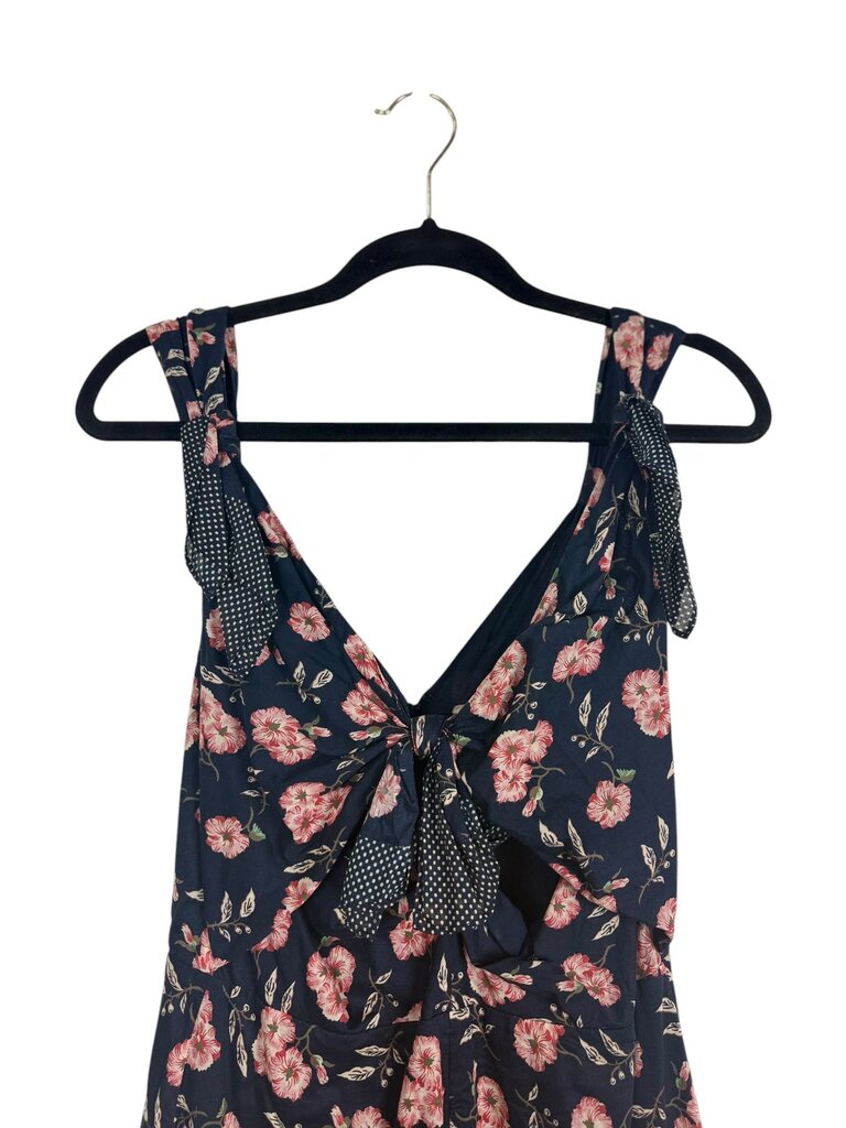 LA VIE REBECCA TAYLOR FLORAL & POLKA DOT DRESS