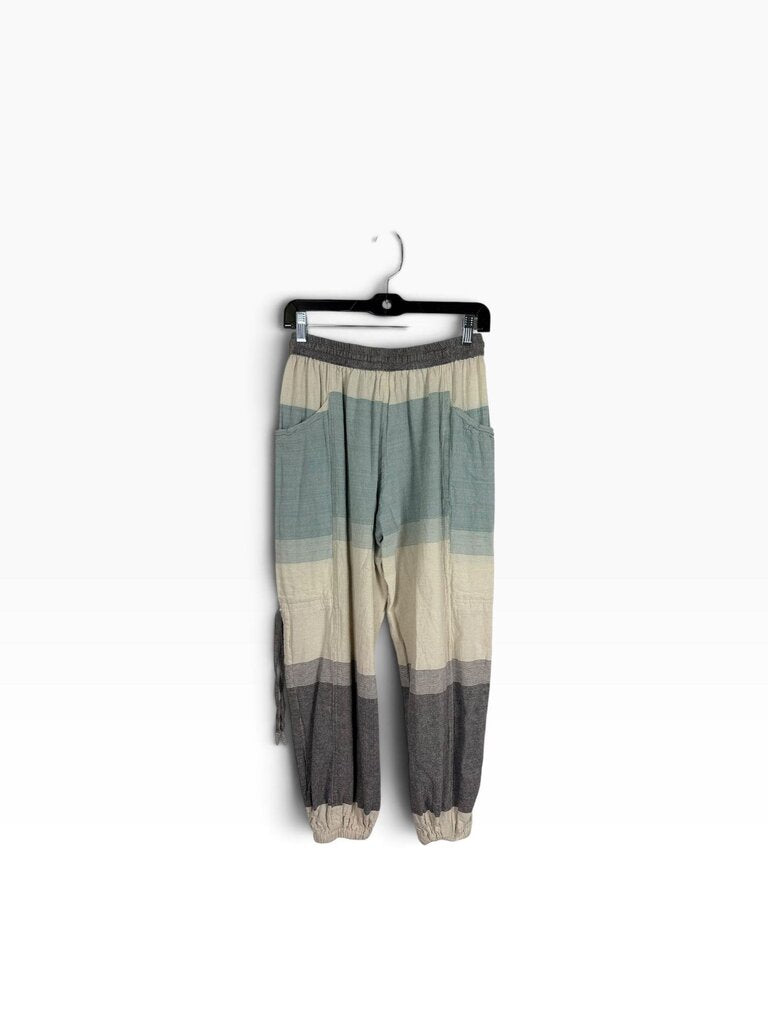 ARK IMPORTS COLORBLOCK COTTON PANTS