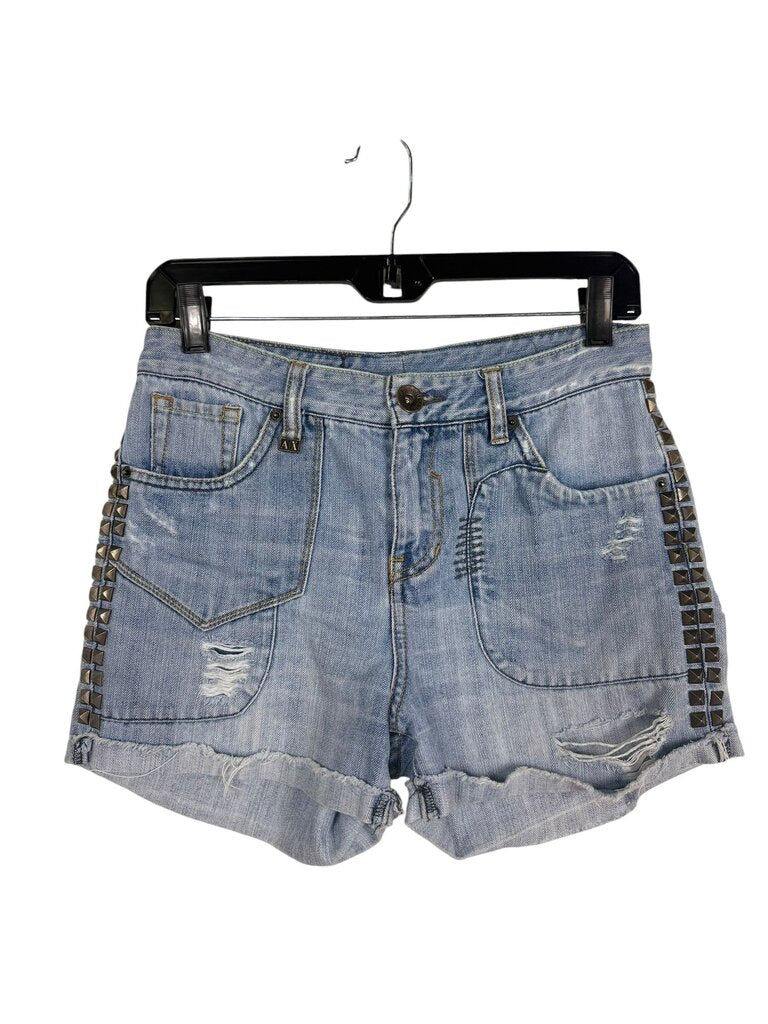 ARMANI EXCHANGE STUDDED JEANS SHORT