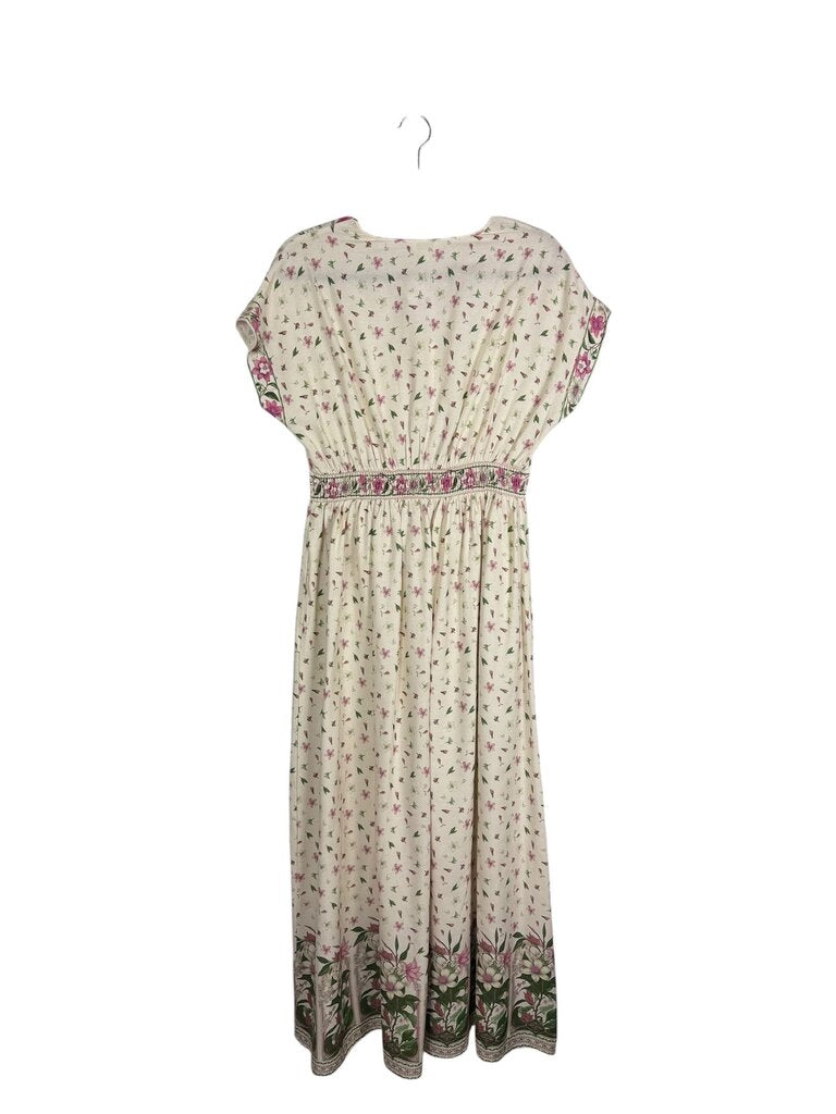 MAX STUDIO FLORAL MAXI DRESS