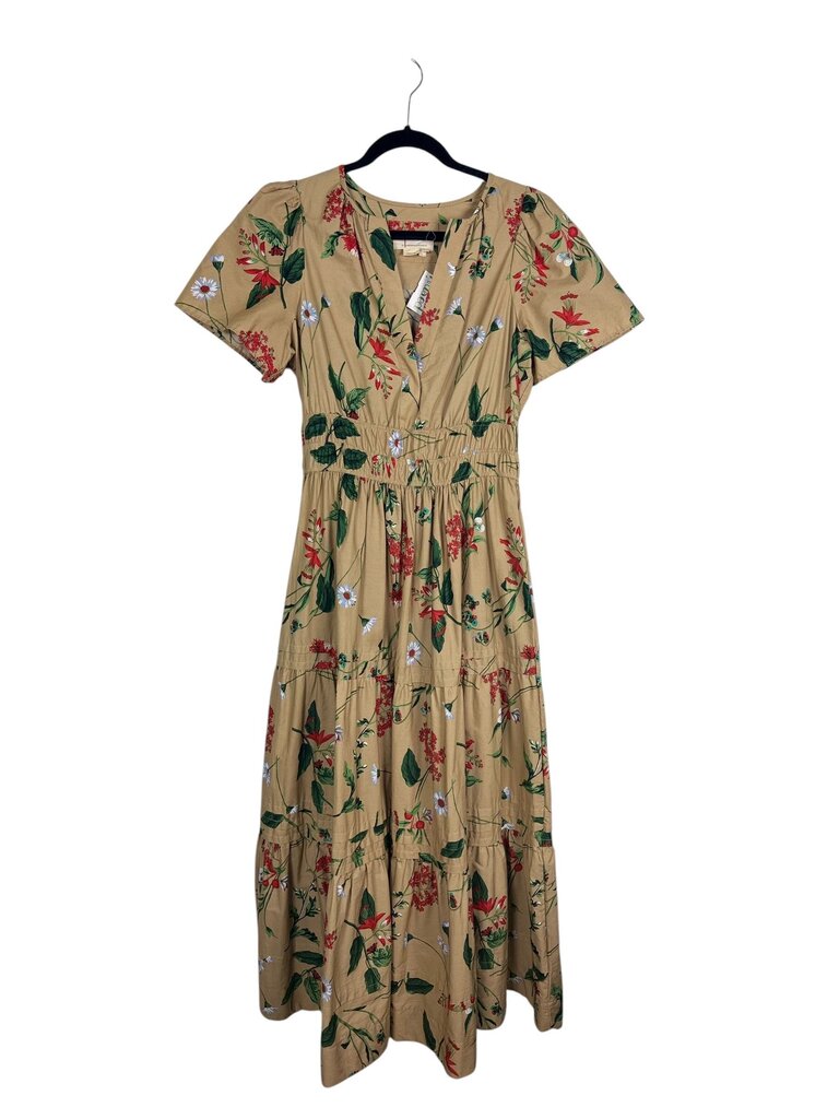 ANTHROPOLOGIE FLORAL MAXI DRESS