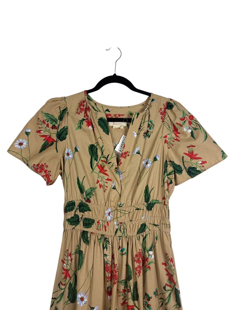 ANTHROPOLOGIE FLORAL MAXI DRESS