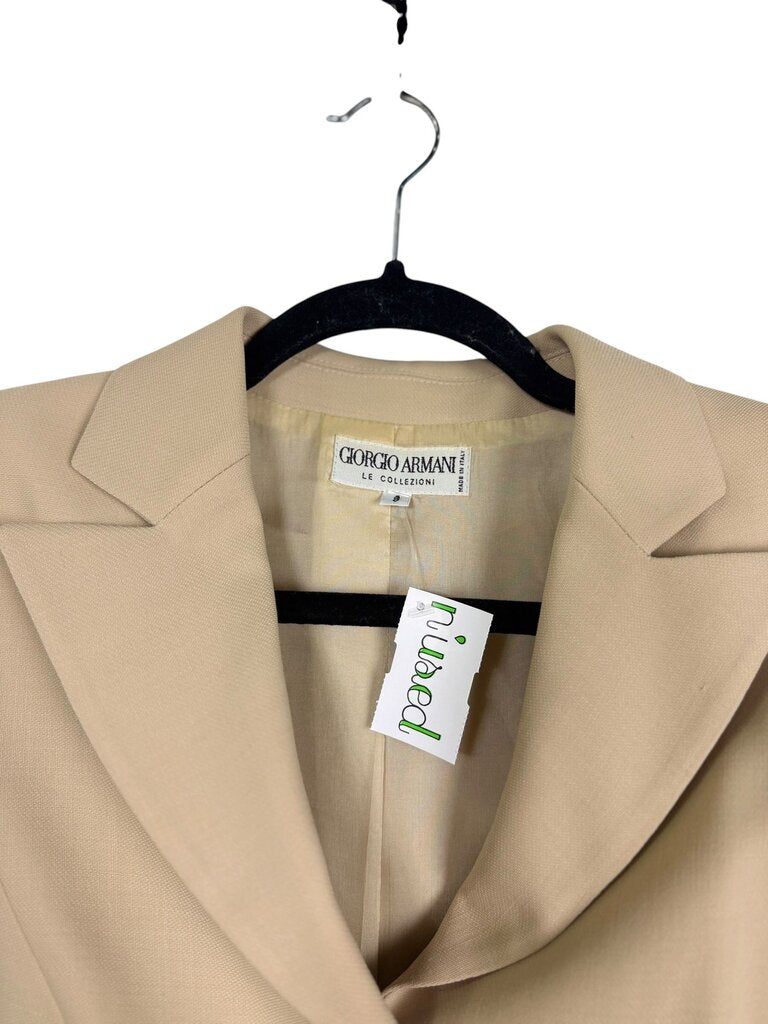 GIORGIO ARMANI LINED BLAZER