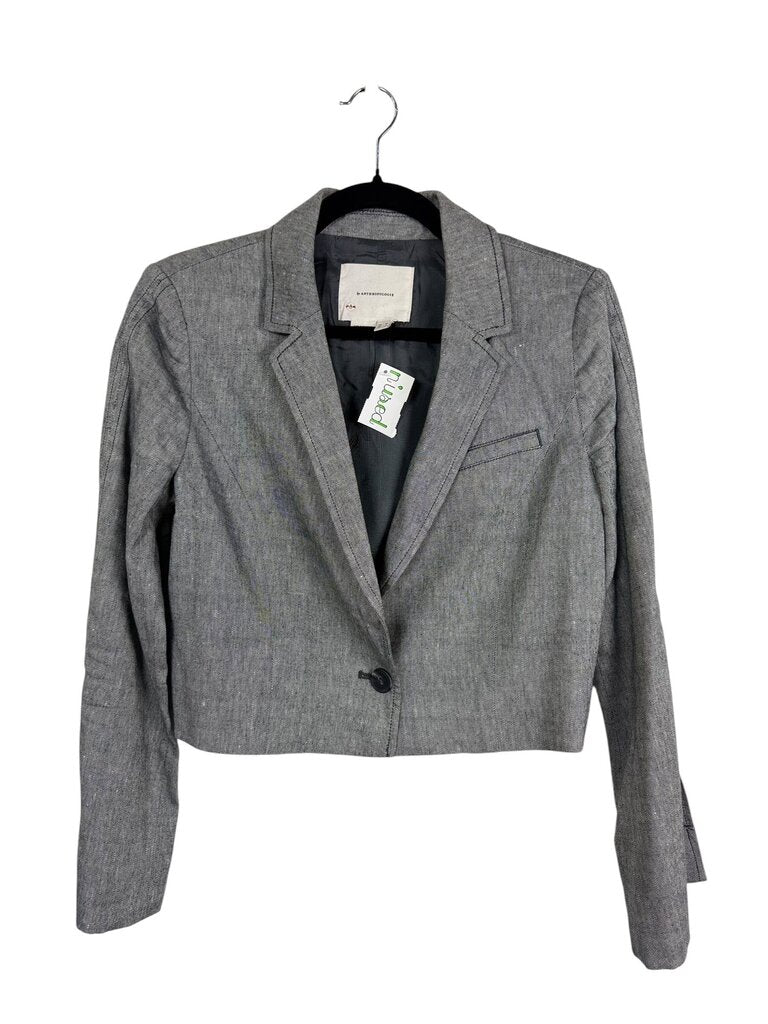 ANTHROPOLOGIE CROPPED BLAZER