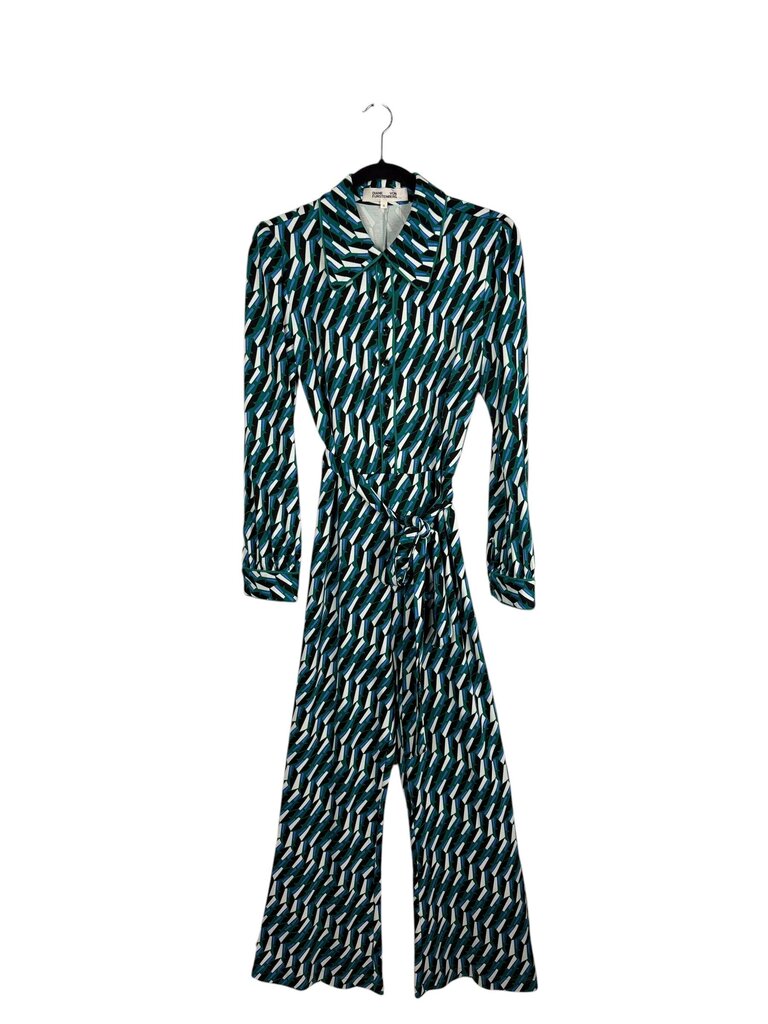 DIANE VON FURSTENBURG PRINTED JUMPSUIT