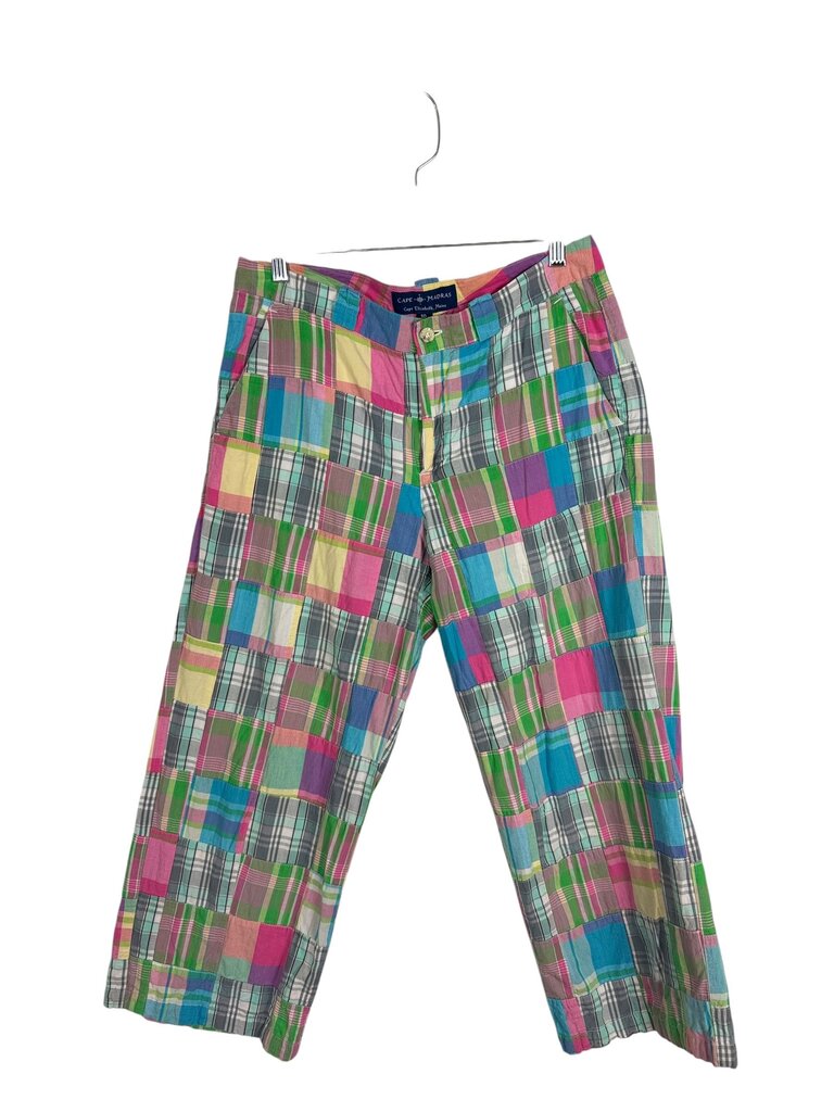 CAPE MADRAS PATCHWORK CAPRIS