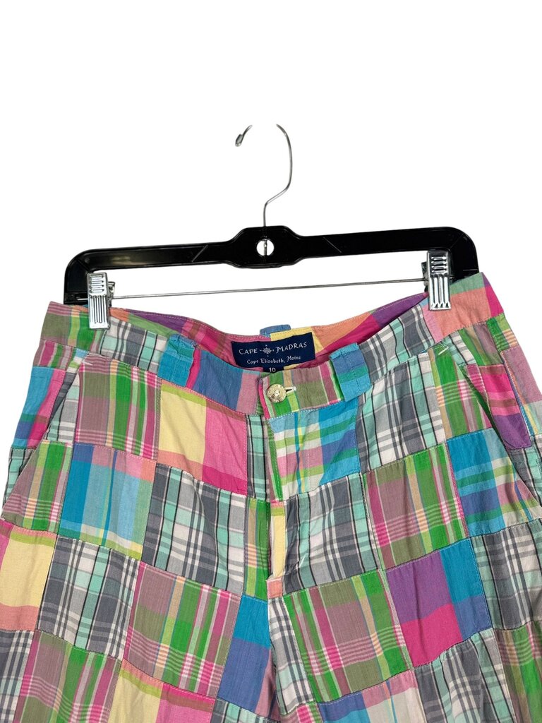 CAPE MADRAS PATCHWORK CAPRIS