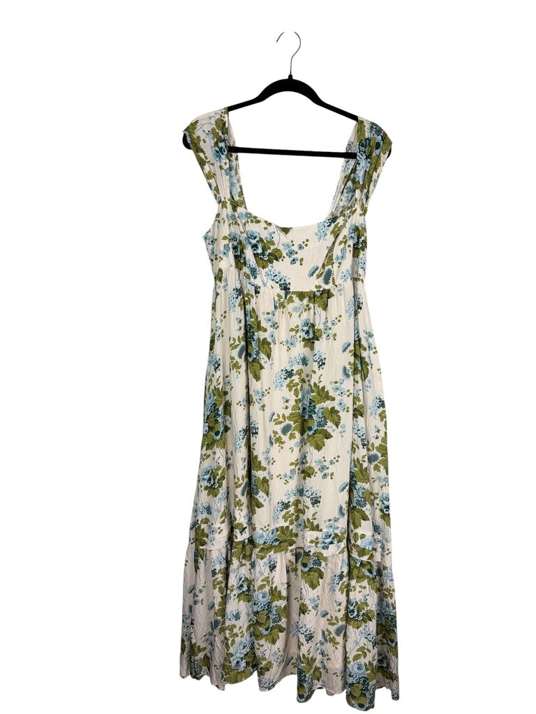 ANTHROPOLOGIE FLORAL MAXI DRESS