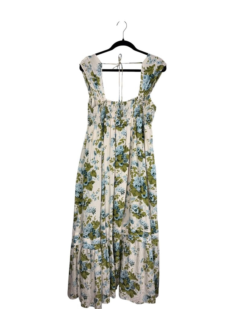 ANTHROPOLOGIE FLORAL MAXI DRESS