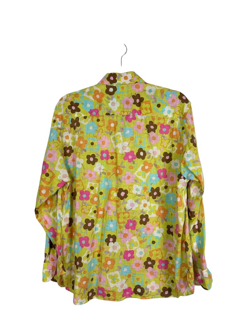 LORENZINI FLORAL BUTTON DOWN