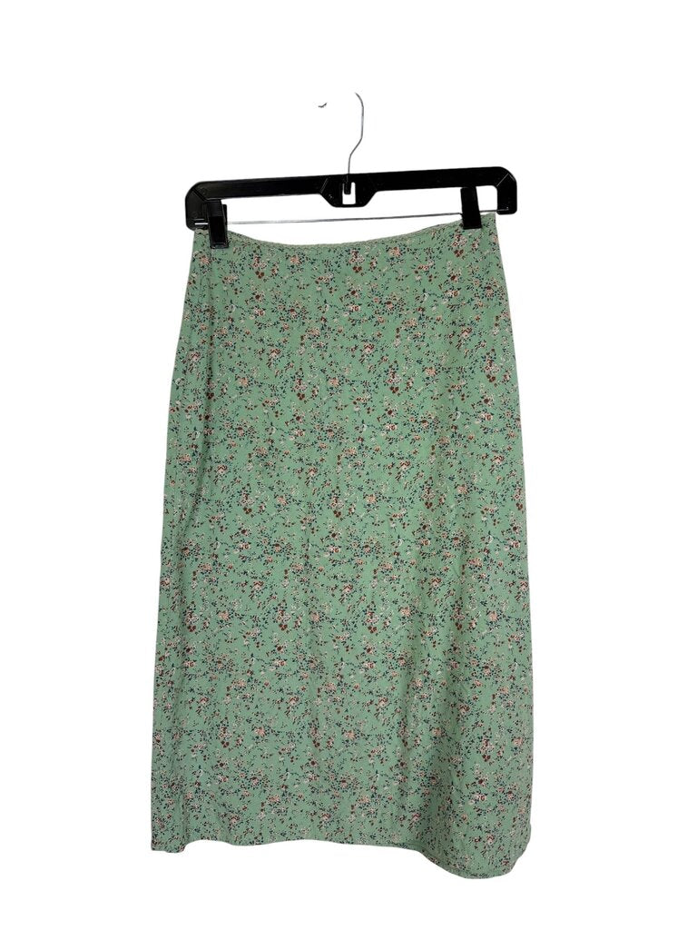 JOHN GALT FLORAL MIDI SKIRT
