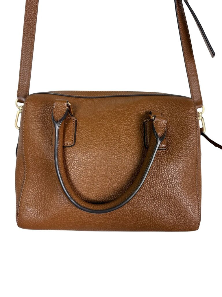 TORY BURCH PEBBLE LEATHER SATCHEL