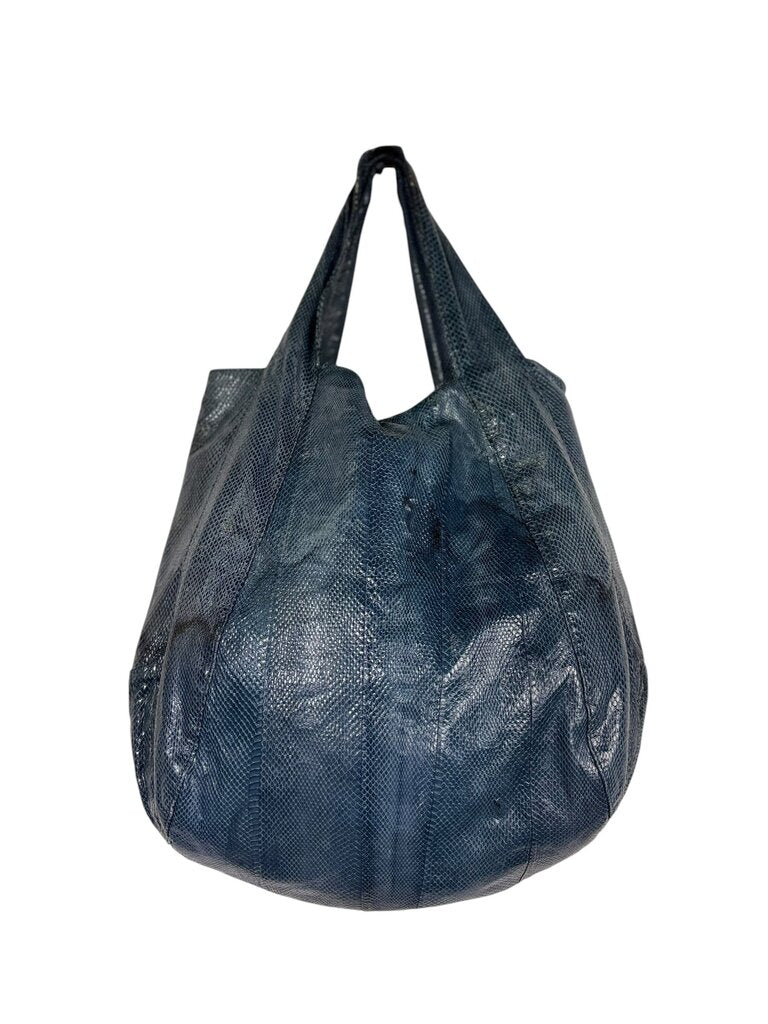BEIRN SNAKESKIN HOBO BAG