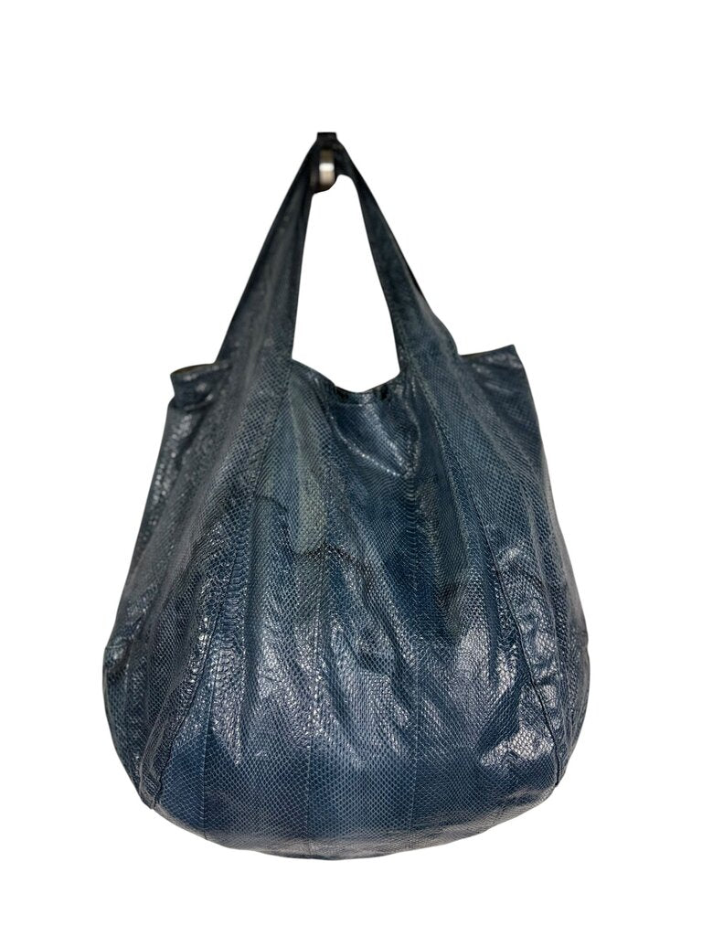 BEIRN SNAKESKIN HOBO BAG
