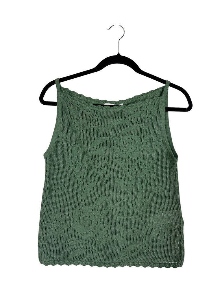ABERCROMBIE AND FITCH CROCHET FLORAL TOP
