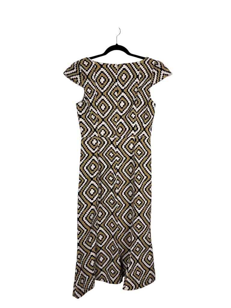 ANTHROPOLOGIE THE CECILY GEO PRINT DRESS