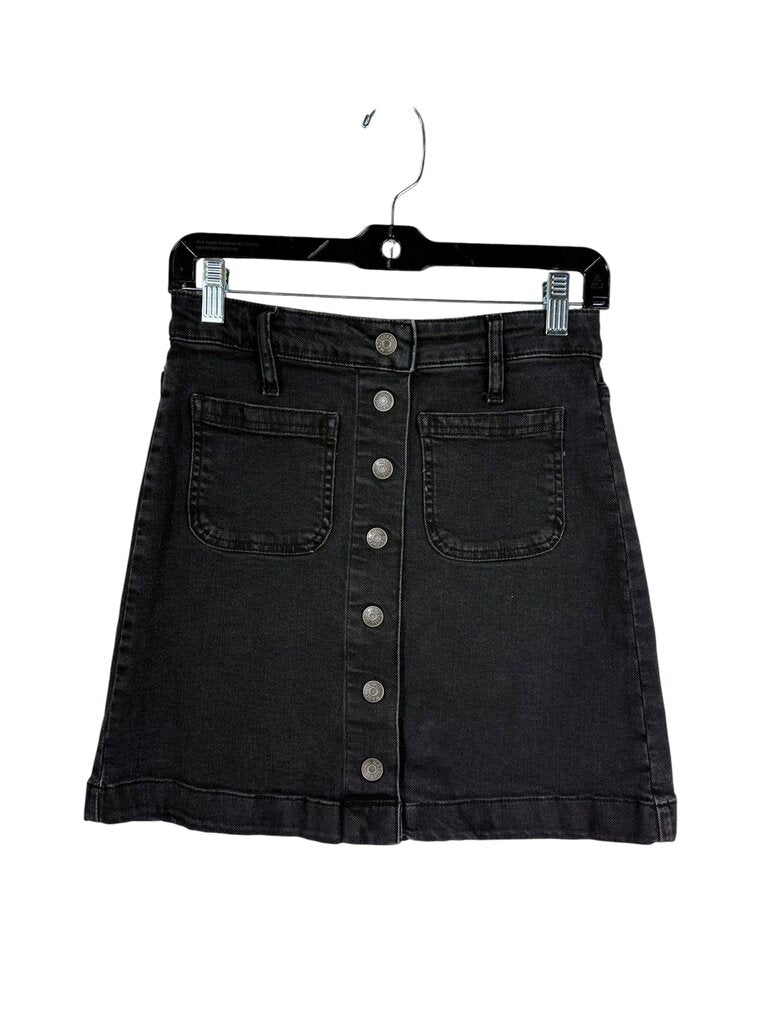 MADEWELL DENIM MINI SKIRT