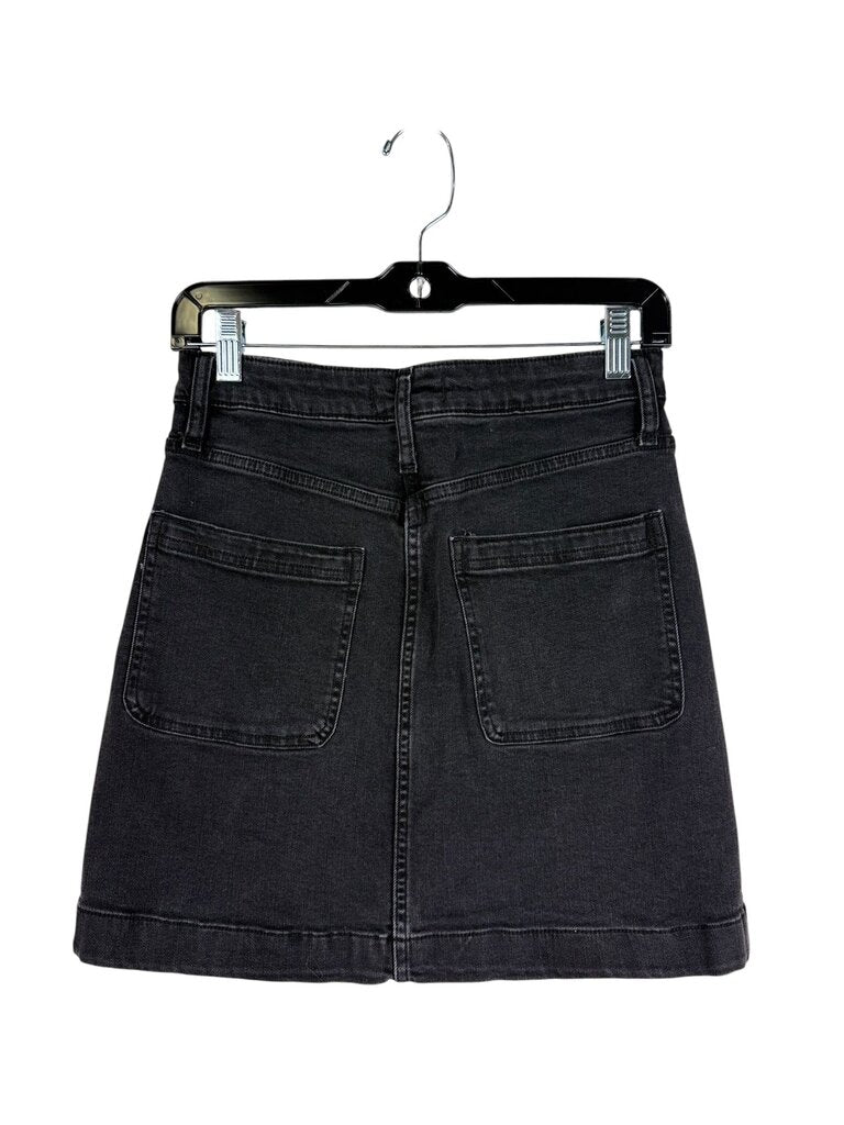 MADEWELL DENIM MINI SKIRT