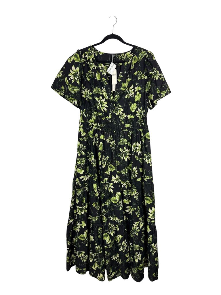 ANTHROPOLOGIE FLORAL MAXI DRESS