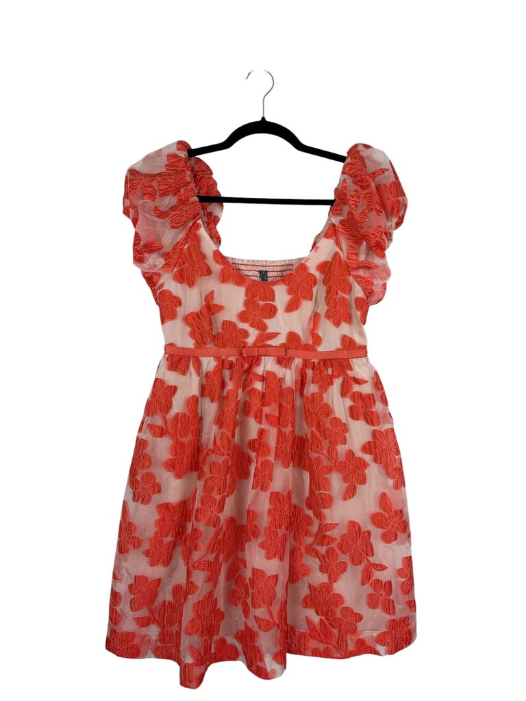 ANTHROPOLOGIE FLORAL BABYDOLL DRESS