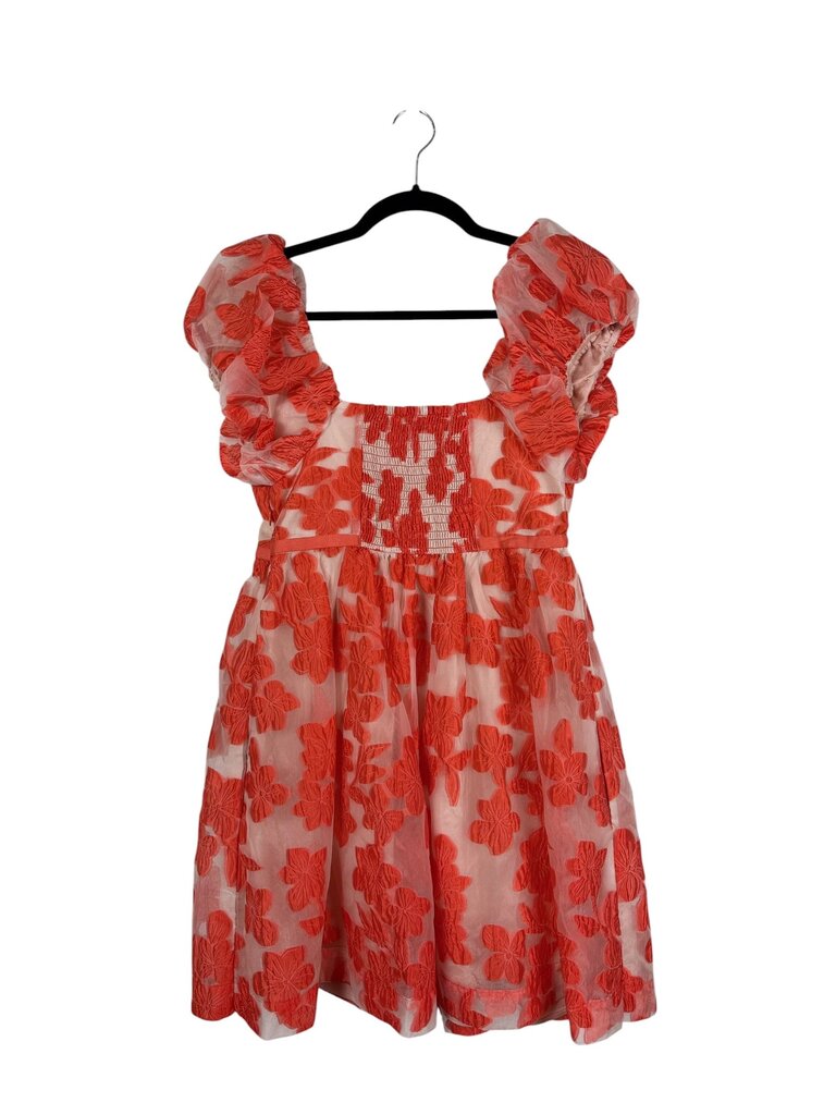 ANTHROPOLOGIE FLORAL BABYDOLL DRESS