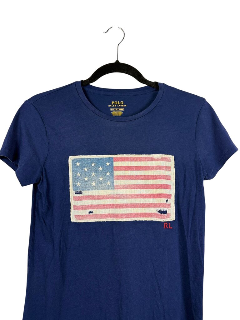 POLO RALPH LAUREN AMERICAN FLAG TEE SHIRT DRESS