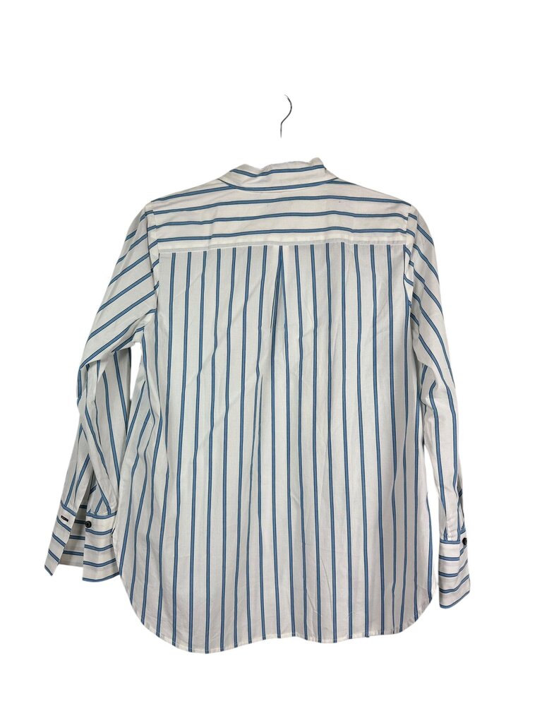 TALBOTS STRIPED BUTTON DOWN
